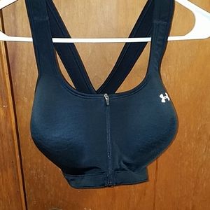 Under Armour Zip Up Sports bra